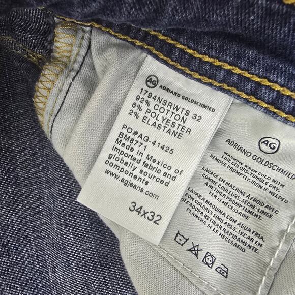 AG Jeans Men's The Everett Relaxed Straight Leg Jeans - 34x32 - Picture 11 of 11